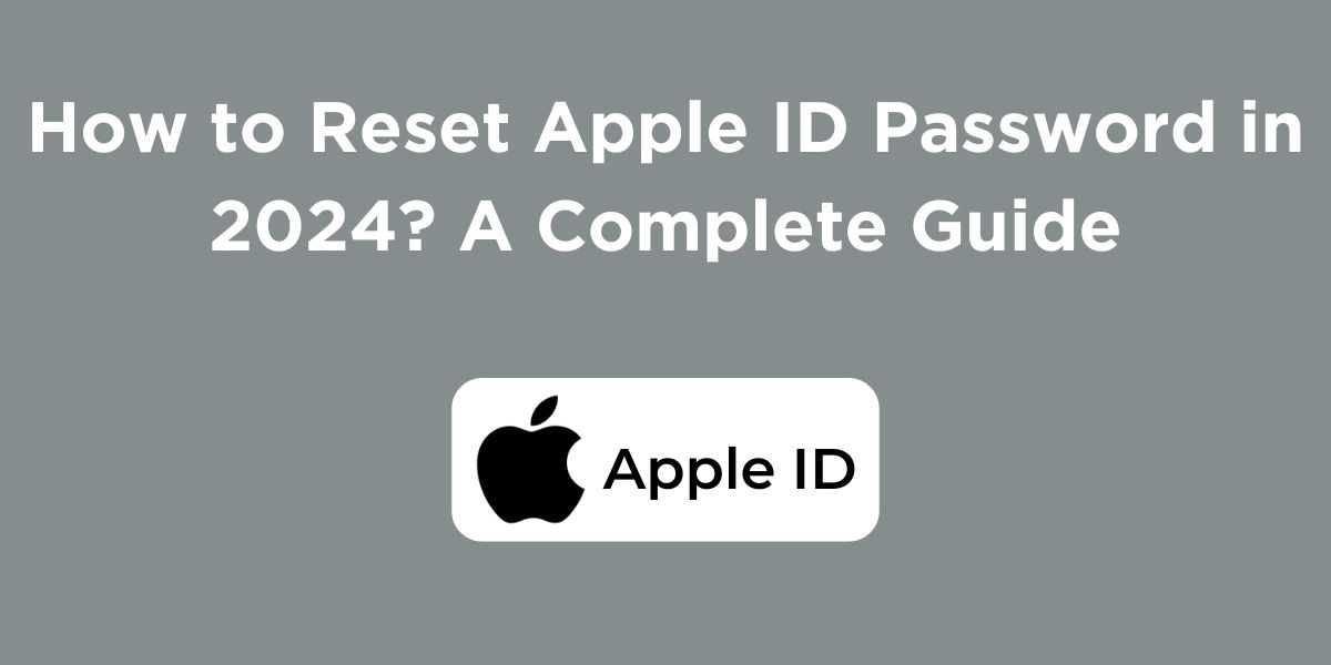 How to Reset Apple ID Password